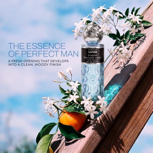 Men's Woody Aquatic Eau de Parfum Spray - 200ml, Fresh & Long-Lasting, Variation: Seduction Man