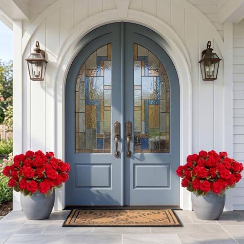 Artificial Geranium Flowers Set - Realistic Red Outdoor Decor, 32 Pcs (Variation of THIS listing)
