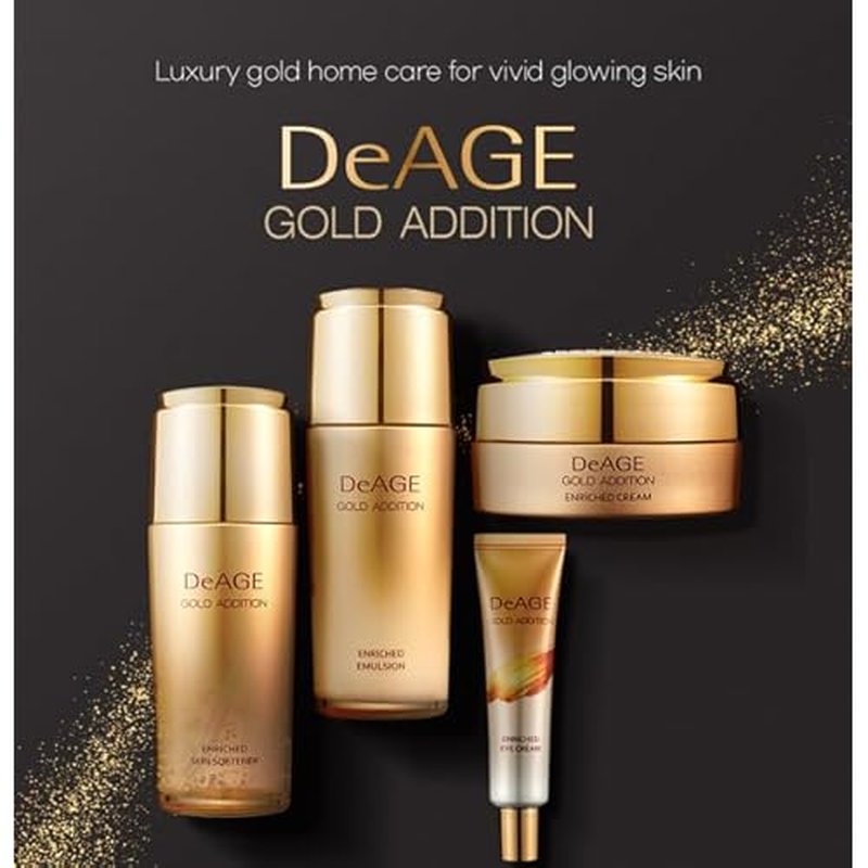 CHARMZONE DeAge Gold Addition Enriched Emulsion ? Nourishing Anti-Aging Face Emulsion with Gold & Botanical Extracts (110ml / 3.72 fl.oz)