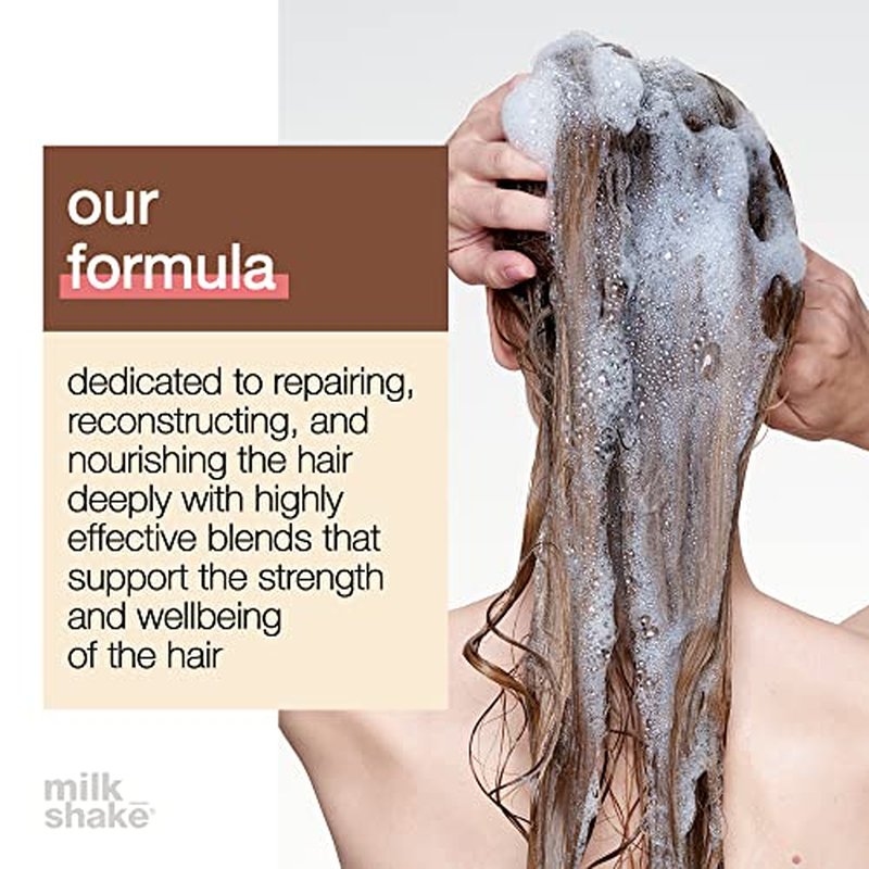 milk_shake Integrity Nourishing Shampoo - Anti Frizz Shampoo With Muru Muru Butter - Paraben And Sulfate Free
