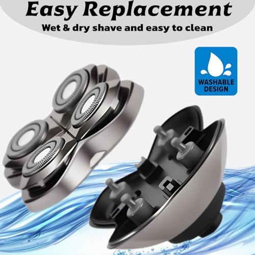 2 Pack Universal Replacement Blades for Pitbull Shaver - Compatible with Gold, Silver, Diamond Pro Models Variation of THIS listing