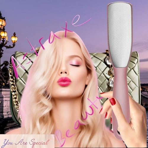 Professional Foot File & Callus Remover 2-in-1 Set ? 9.6" Foot Rasp with 6.7" Nail File Included?Elegant Rose Gold?Dual-Sided, Durable & Hygienic Pedicure Tool for Smooth, Soft Feet?Wet & Dry Use