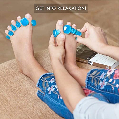 YogaToes GEMS: Gel Toe Stretcher & Separator - America¡¯s Choice for Fighting Bunions, Hammer Toes (Small fits Shoe Sizes W: 7 and Over/M: 7 and Over) Sold as Pair