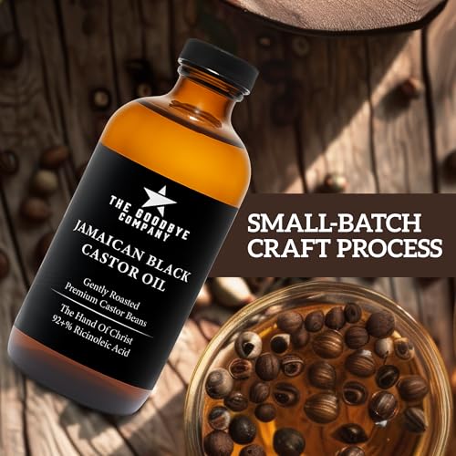 Jamaican Black Castor Oil - Organic Cold-Pressed Hair Growth Oil 16.9oz (Pack of 1)