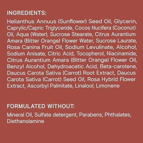 whind Facial Cleanser - Oasis Fresh Vitamin C Face Cleanser with Niacinamide to Hydrate, Brighten and Remove Make Up. Moisturizing Face Wash for Women. All Skin Types, 120ml