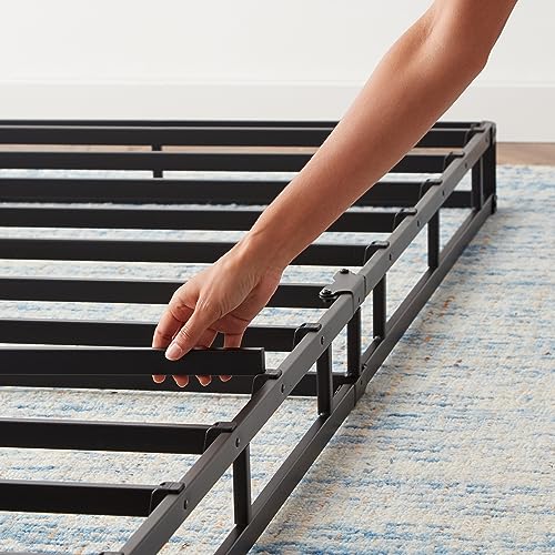Twin Mattress Foundation Box Spring Bed Base 5-Inch Support - Easy Assembly