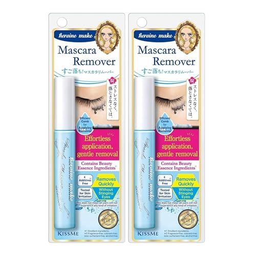 Waterproof Mascara Remover 2 Pack - Gentle Eye Makeup & Lash Nourishing
