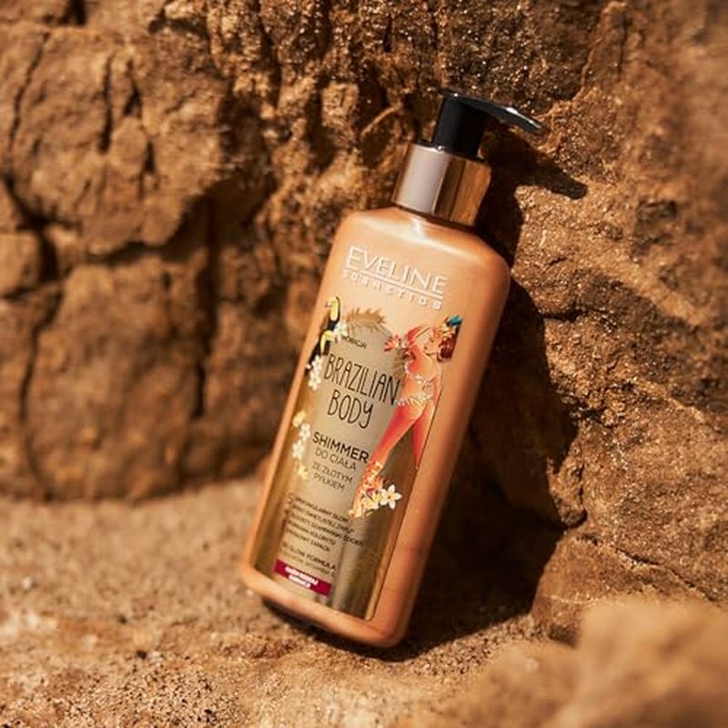 Eveline Brazilian Gold Dust Body Shimmer 5.07 fl oz