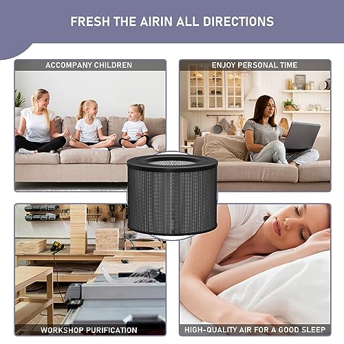 1 Pack True HEPA Air Purifier Filter Replacement for Filter Queen 4000 7500 360