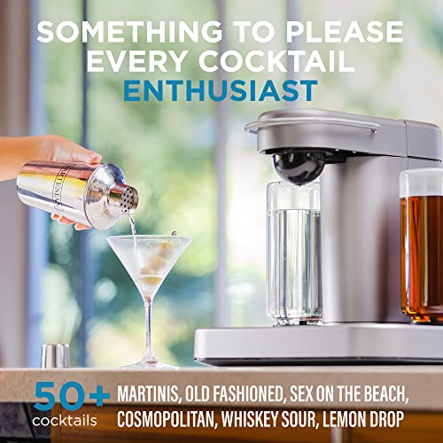 Bartesian Whiskey Lovers Cocktail Mixer Capsules 24-Pack for Drink Maker