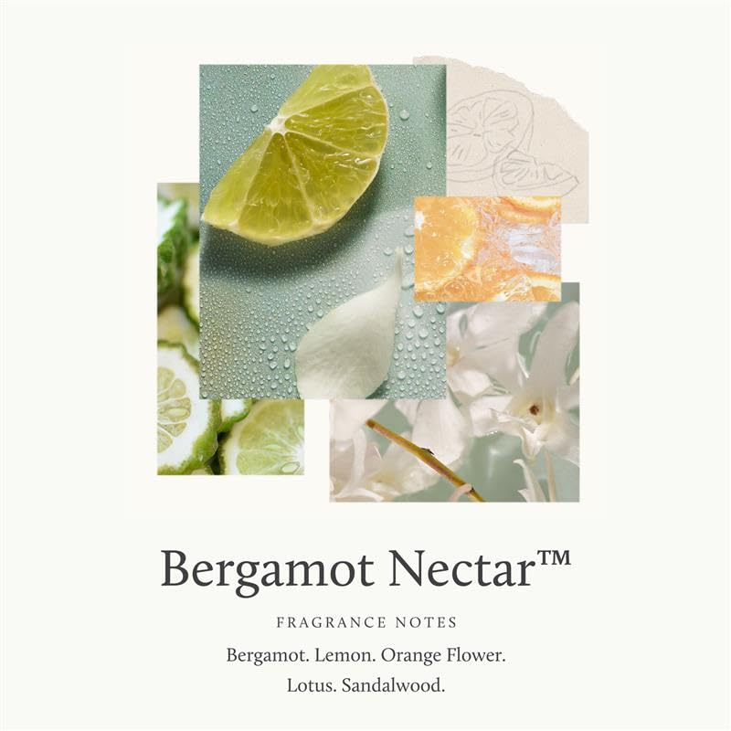 Nourishing Hand Wash - Bergamot Nectar Liquid Hand Soap for Bathroom & Kitchen - 9.4 fl oz