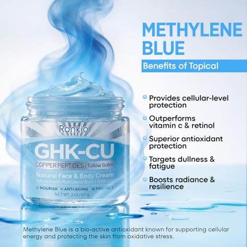GHK-Cu Peptide Face Moisturizer for Dry Sensitive Skin - 2oz