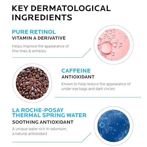 La Roche-Posay Pigmentclar Dark Circles Eye Cream with Caffeine, Brightens Under Eye Area and Targets Dark Circles