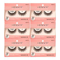 Lightweight 3D Angle & Volume False Eyelashes - Natural Strip Lashes 6 Pack