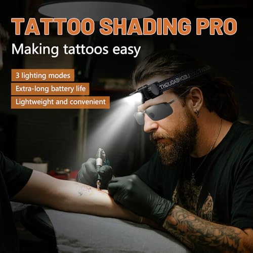Tumalab Polarized Glasses Set for Tattoo & Cosmetic Work - Headlamp & Reflection Removal
