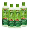 ORS Olive Oil Incredibly Rich Moisturizing Hair Lotion with Castor Oil 8.5 Ounces (Pack of 4)