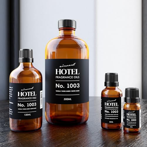 AirScent Hotel Diffuser Oil 16.9 Fl Oz No. 1003 Vanilla Warm Amber Musk