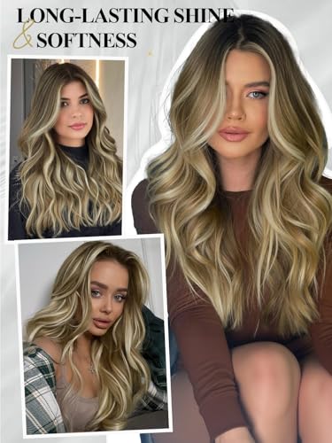 Hanne Fashion Highlight Blonde 16 Inch Micro Bead Human Hair Extensions P60 4Pcs Glueless Weft