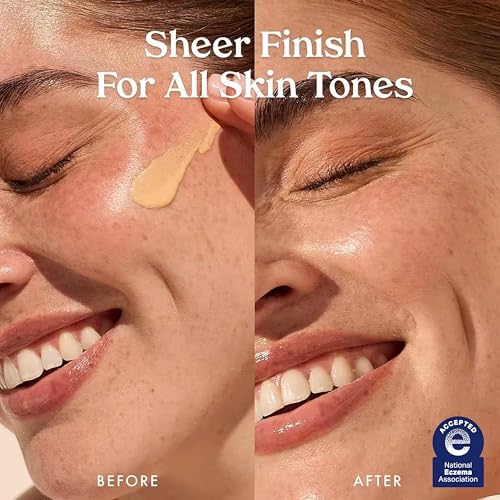 Mineral Sunscreen SPF 50 with Vitamin C & Niacinamide - Sheer Finish, 1.7 oz, No Color, Reef-Safe