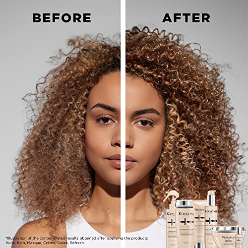 K?RASTASE Curl Manifesto Hydratation Essentielle Conditioner, Lightweight Conditioner, Detangles, Smooths & Prevents Frizz for All Wavy, Very Curly & Coily Hair, 8.5 Fl Oz