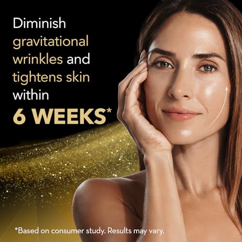 Cicatricure Gold Lift Anti-Aging Night Cream for Face, with Peptides, Calcium, and Silicon, offering a lifting effect, nourishment, and facial contour, 3-Pack