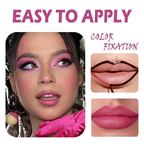 3 Pack Lip Plum Ping Cool Tingling Lip Gel with Cinnamin Oil and Peppermint Oil for Plump, Soft and Moisturized Lips