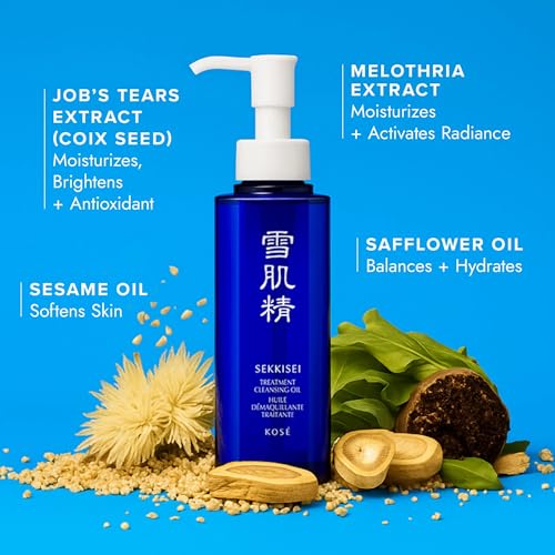 SEKKISEI Treatment Cleansing Oil Makeup Remover 5.4 oz - Herbal Skin Softening