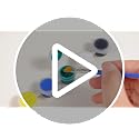 Mini DIY Wooden Hairbrush Painting Kit Set - 12 Combs & Art Supplies