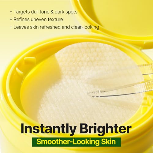 GOODAL Green Tangerine Advanced Ver. Vitamin C Toner Pads - 70 Pads for Dark Spot Care