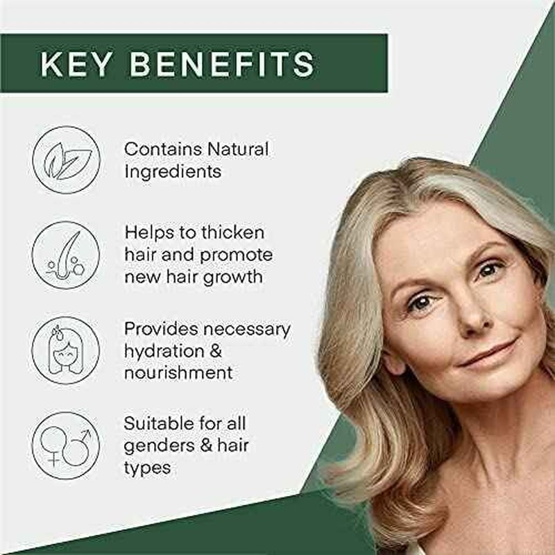 Cel Microstem Natural Hair Thickening Shampoo & Conditioner Set (2 x 8 fl oz) ? Stem Cell Anti Thinning Shampoo ? Professional Grade Biotin ? Sulfate & Paraben Free - Suitable for Men and Women