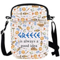 WCGXKO Greece Gift Greece Surprise Trip Gift Greece Is Always A Good Idea Zipper Pouch Makeup Bag
