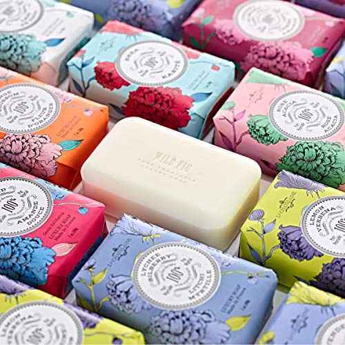 La Chatelaine Organic Shea Butter Orange Soap Trio Gift Set in Tin | Made in France