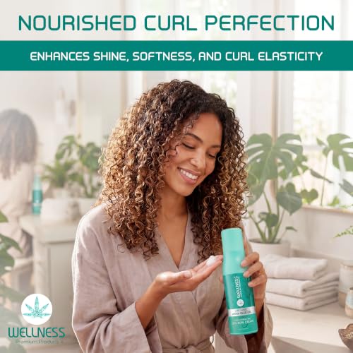 Hydrating Curl Leave-In Conditioner 20/80 Blend - Organic Hemp Seed Oil 500ml
