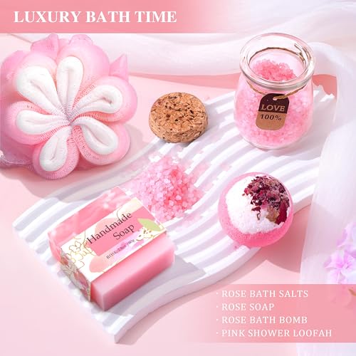 Mother's Day Aunt Gifts from Niece Nephew, Best Aunt Ever Gift, Auntie Birthday Gift Ideas, Auntie Gift Ideas, Get Well Soon Care Package Relaxing Spa Gifts Set for Mother's Day
