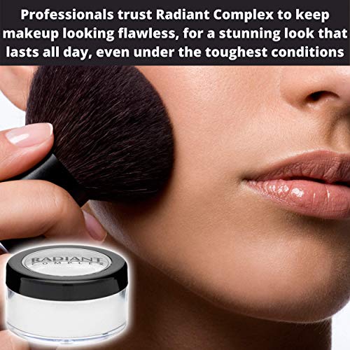 Translucent Finishing Powder Applies over Primer and Makeup to Protect Your Palette, Control Oil and Preserve Your Contour or Preferred Professional Styling (1 - Pack)