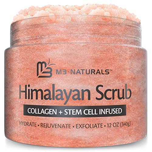 M3 Naturals Himalayan Body Scrub + Ylang-Ylang & Ginger Massage Oil