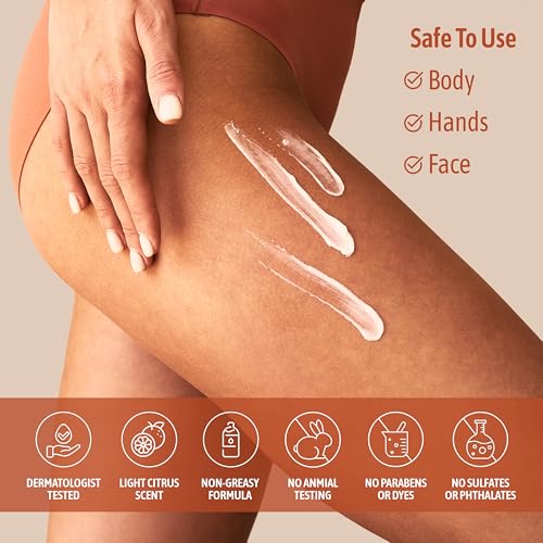 NATURE WELL Vitamin C Brightening Moisturizer Cream 2 Pack (10 Oz Each)