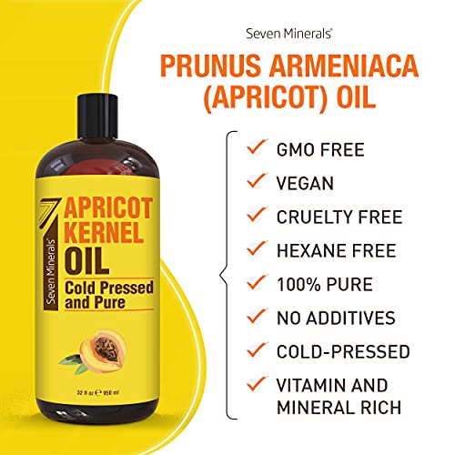 Pure Sweet Almond & Apricot Kernel Oil - Natural Carrier & Hair Oil