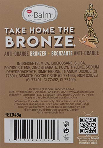 theBalm Take Home The Bronze Compact - Oliver (Oskar) Variation - Contour & Highlight Palette