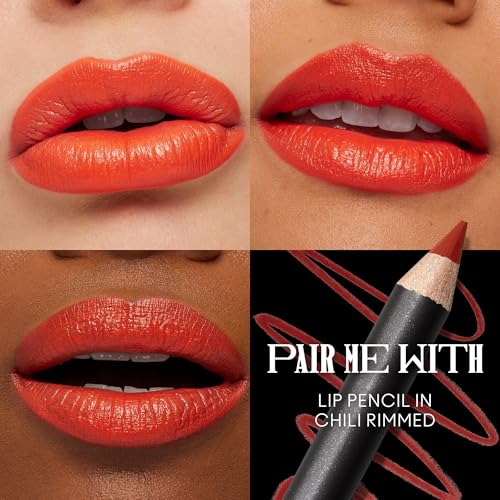 MAC M¡¤A¡¤Cximal Sleek Satin Lipstick, Morange, 0.12 Ounces