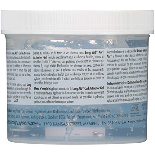 Hair Curl Activator Gel for Natural & Texturized Styles - Moisturizing Frizz Control