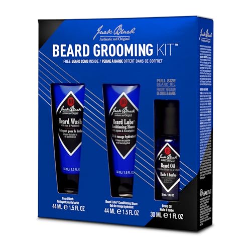 Travel Size Beard Grooming Kit for Men – Beard Care Set
