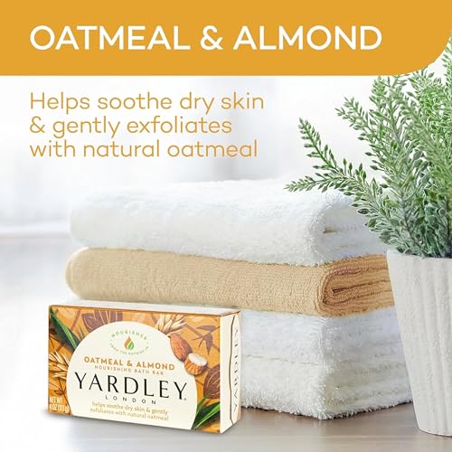 Moisturizing Oatmeal Almond Bath Bar Pack of 20 - Nourishing Natural Soap