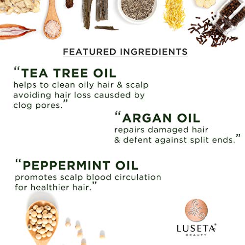Luseta Tea Tree Conditioner 33.8oz | Oily & Damaged Hair Care, Sulfate-Free, Pack of 1