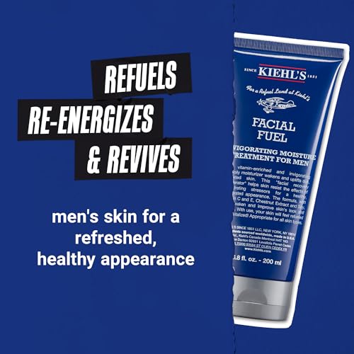 Men's Energizing Face Moisturizer with Vitamin C & Caffeine - 2.5 Fl Oz