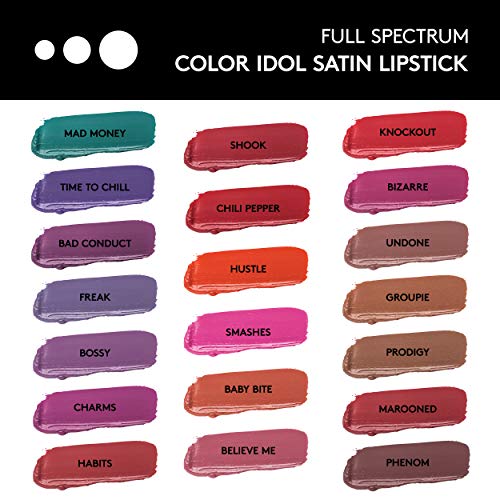COVERGIRL Color Idol, Satin Lipstick, Chili Pepper, 0.12 Ounce (Pack of 2)