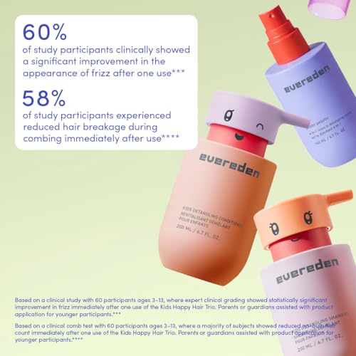 Evereden Kids Shampoo Conditioner & Body Wash Set 10.05 Fl Oz - Cloud Variant