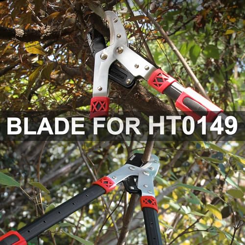 HAUTMEC Replacement Blade for Telescopic Anvil Loppers HT0149, CR-V Steel, Low-Friction Teflon Coating, HT0460