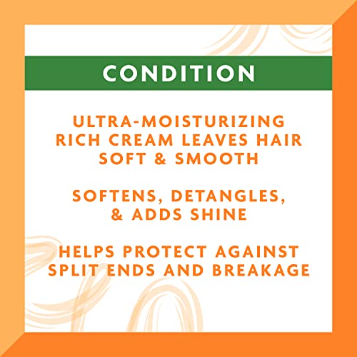 Cantu Moisturizing Rinse Out Conditioner with Shea Butter, 13.5 fl oz (Pack of 2)