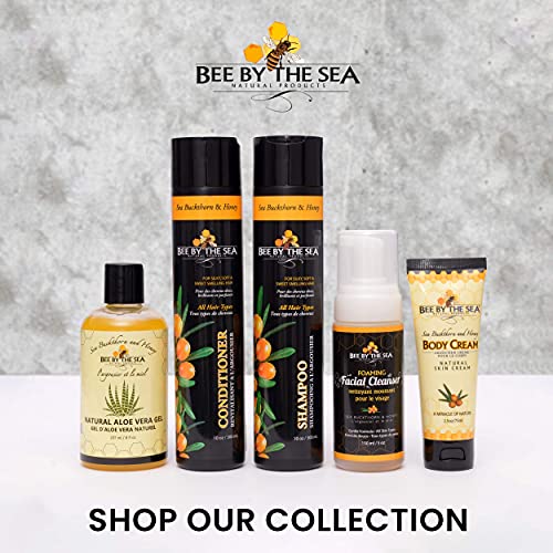 Bee by the Sea Natural Sea Buckthorn and Honey Body Cream (2.5 oz, 2 Pack)